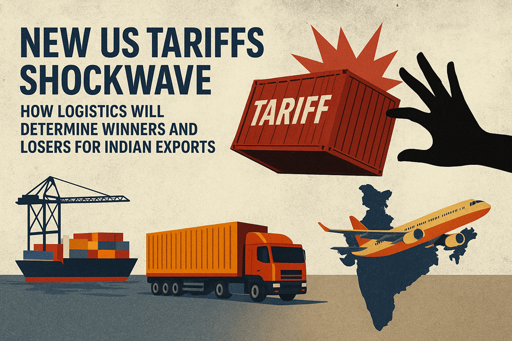 New US Tariffs 2025: Logistics Strategies to Win in India’s Export Market