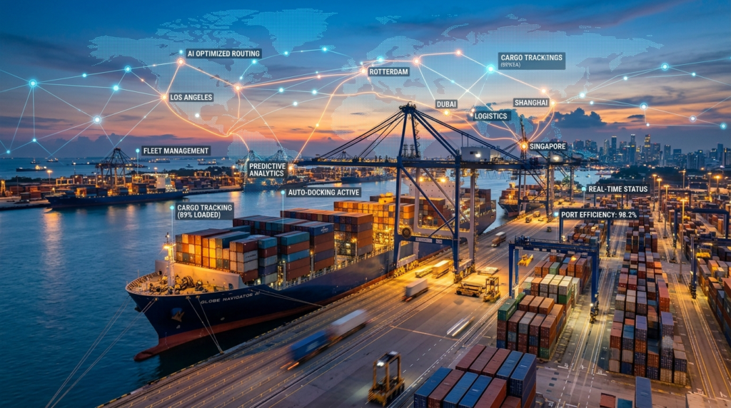 AI in Logistics: How Smart Ports and Digital Transformation Will Change Freight Forwarding Forever