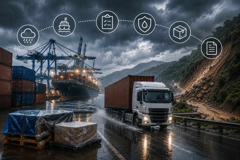 Monsoon Logistics Guide: 8 Ways to Protect Cargo During Rainy Season